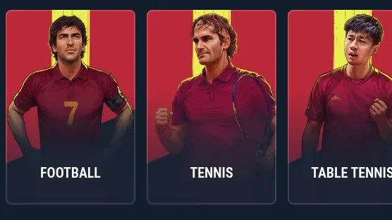 Rabona Casino mobile sports categories